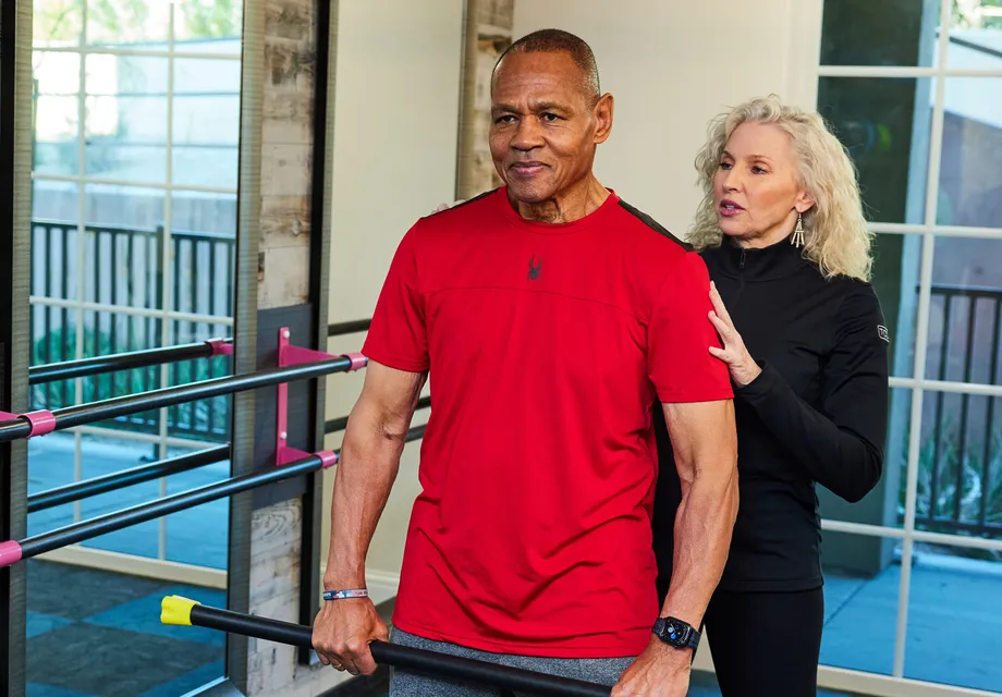 Glenwood senior care: fitness class.