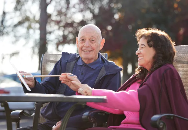 Senior living with memory care options at Cogir Senior Living.