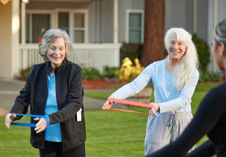 Senior programs: fitness classes