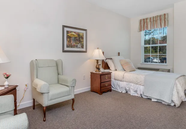 Senior Living in Clemmons: spacious and bright bedrooms.