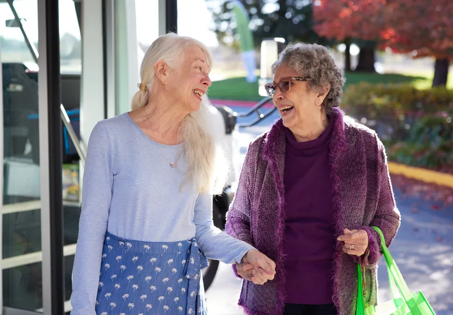 Senior care program: outings around town.