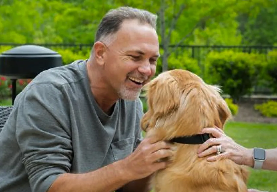 Senior care: pet therapy