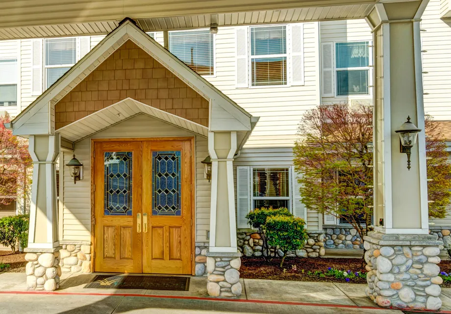 Senior Living in Vancouver entrance.