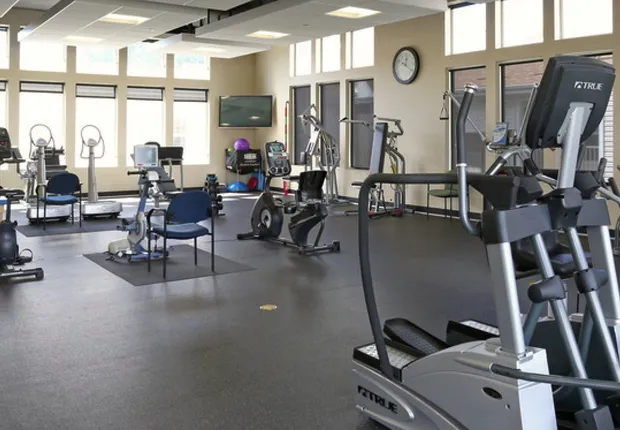 Senior Living in Vancouver with a fitness center.