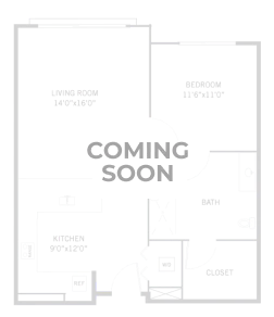 Apartment floorplan coming soon