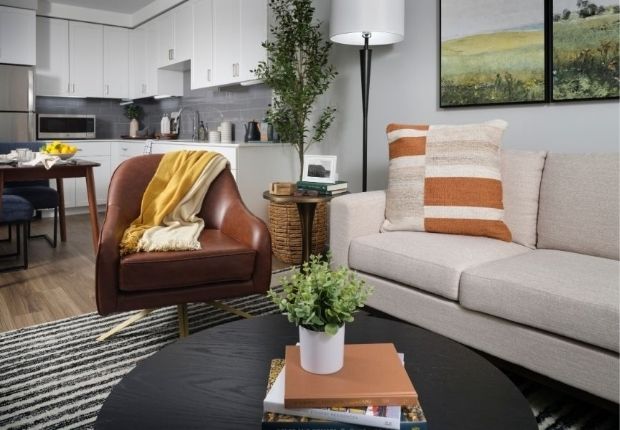 model living room