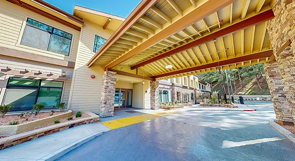 Welcoming entrance with natural light, designed for comfort and community engagement.