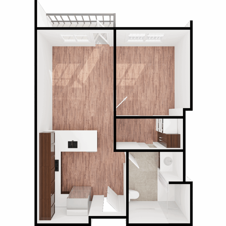 A bright, open living space designed for comfort, perfect for fostering community and connection.