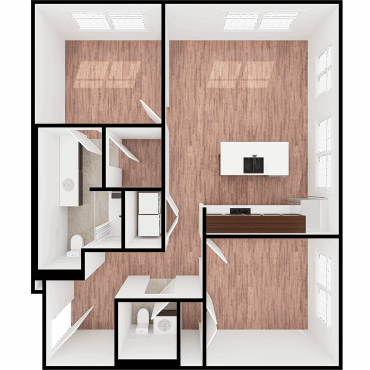 Bright, spacious layout designed for comfort and community, inviting residents to feel at home.