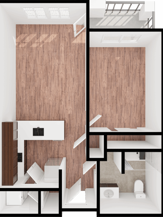 Bright, spacious layout fostering community connections and comfort in every corner.