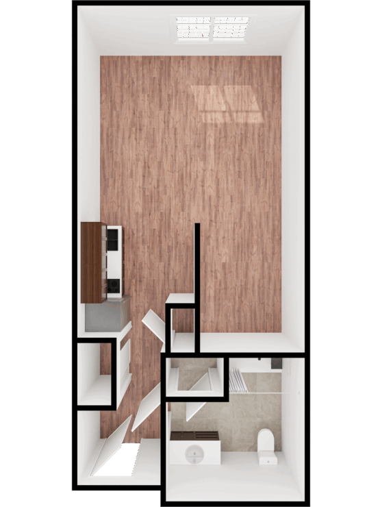 This inviting space features modern amenities and room to create a warm, community-centered home.