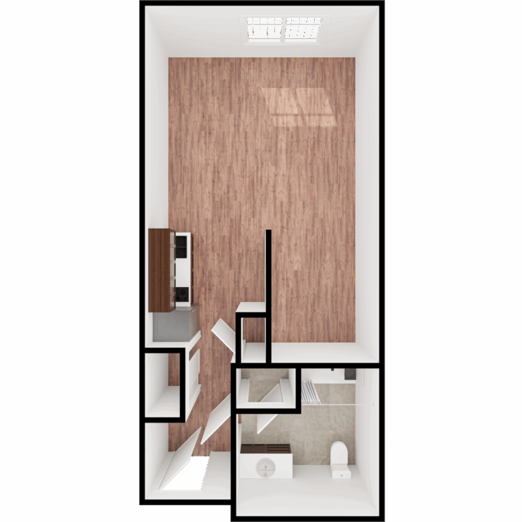 This inviting space features modern amenities and room to create a warm, community-centered home.