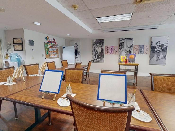 Bright, inviting space designed for creativity and connection, fostering a sense of community.