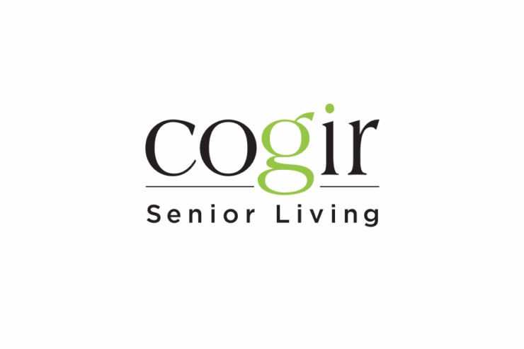 A welcoming logo representing a vibrant community dedicated to senior living and comfort.