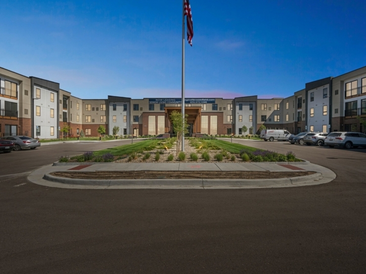 A welcoming community with beautiful landscaping, inviting residents to enjoy a vibrant lifestyle.