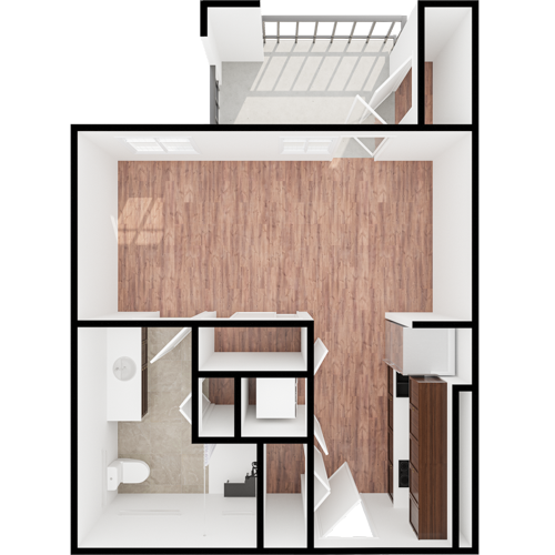 This welcoming layout emphasizes community living, with spacious areas that encourage comfort and connection.