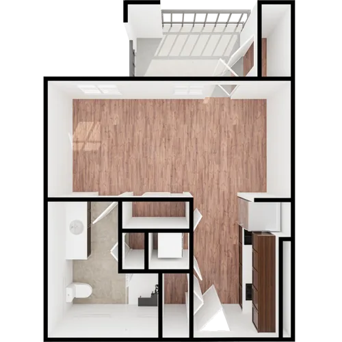 This welcoming layout emphasizes community living, with spacious areas that encourage comfort and connection.