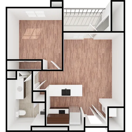 Spacious and inviting layout designed for community living, promoting comfort and connection.