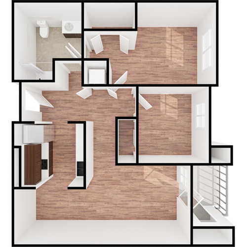 A welcoming floor plan showcasing spacious living areas, perfect for community engagement and comfort.