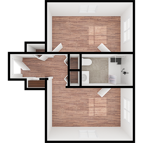 A thoughtfully designed layout promotes a sense of community and comfort, ideal for residents.