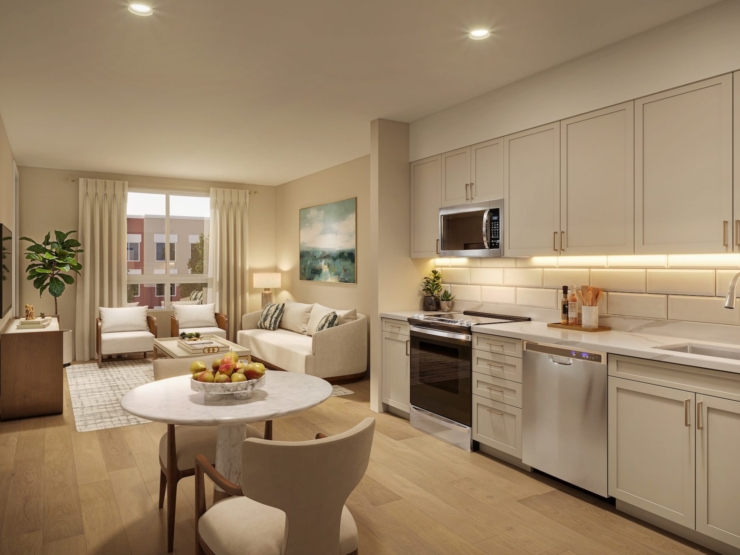 Bright and inviting, this space fosters community and comfort, perfect for everyday gatherings.