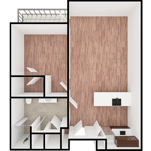 A thoughtfully designed living space promoting comfort and community, ideal for vibrant living.