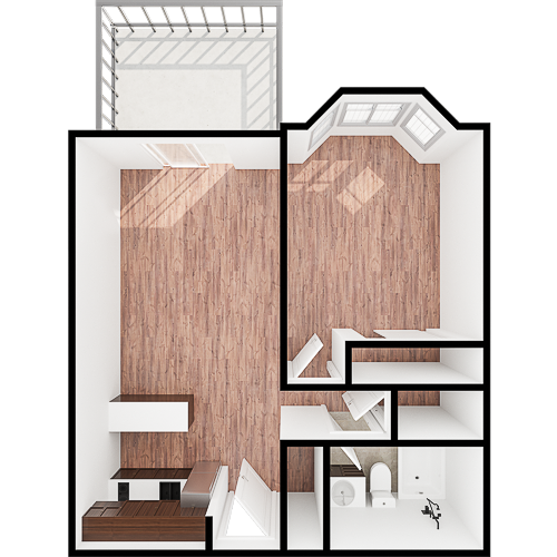 Welcoming space designed for comfort, featuring ample natural light and a thoughtful layout for community living.