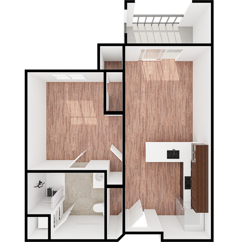 Bright and spacious layout fosters a welcoming atmosphere, perfect for community living and comfort.