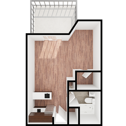 Bright and inviting, this cozy layout fosters community and comfort for residents.