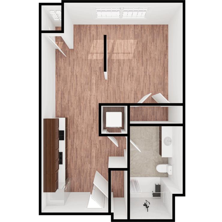Bright and spacious layout designed for comfort and community, fostering warmth and connection.