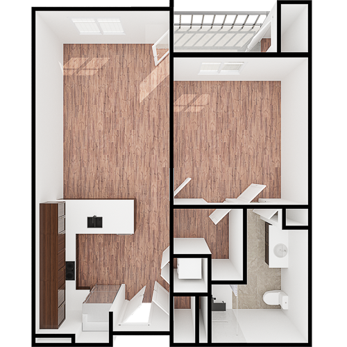 A warm, inviting floor plan showcasing spacious living areas designed for comfort and community.