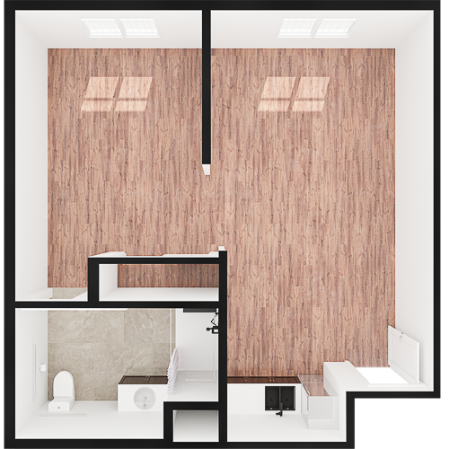 Bright and welcoming space designed for comfort and community, perfect for shared moments and joy.