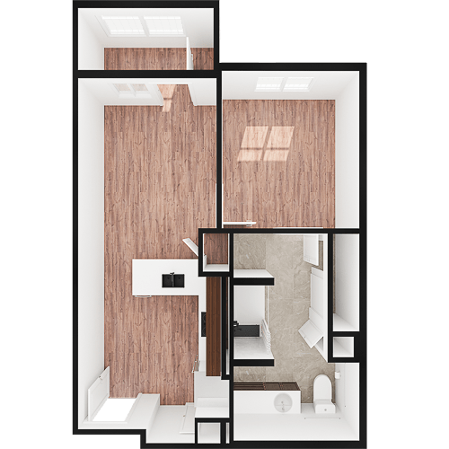 Spacious and welcoming layout designed for comfort, fostering a sense of community and ease.