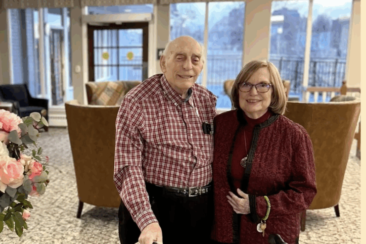 Warm smiles and gentle companionship fill the welcoming community space, fostering connection.
