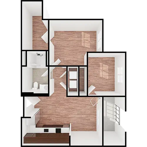 Thoughtfully designed layout promotes comfort and community, inviting a sense of belonging and ease.