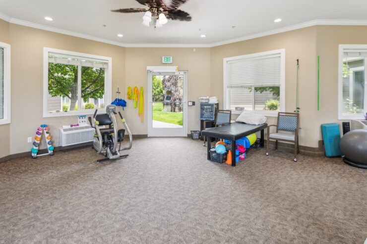 Bright and inviting space filled with fitness equipment, promoting community and wellness.