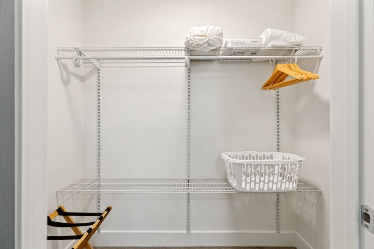 Bright and organized space, inviting comfort and ease for community living. Perfect for personal touches.