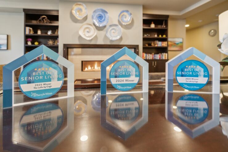Awards highlighting community excellence reflect a welcoming, vibrant atmosphere for seniors.