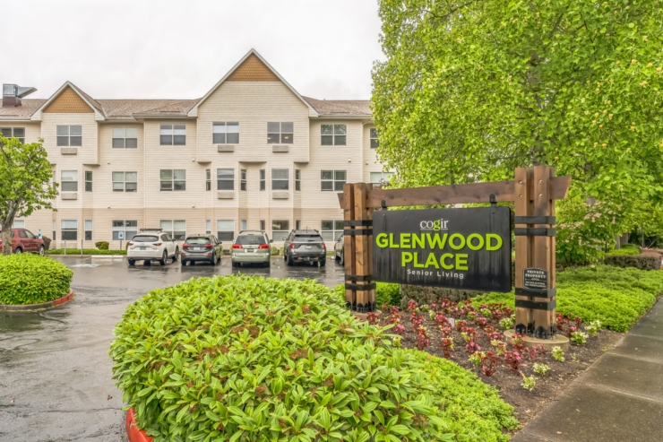 Exterior of Glenwood place.