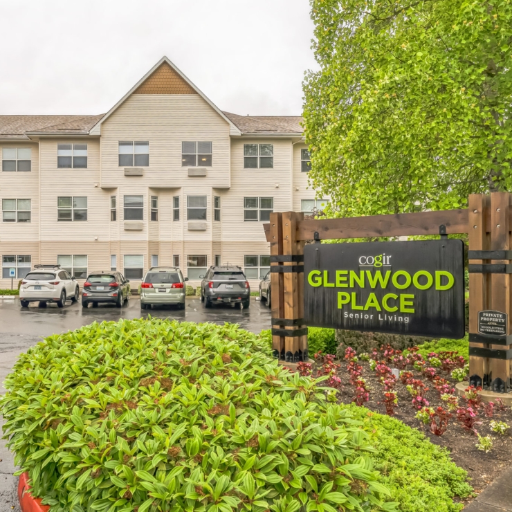 Exterior of Glenwood place.