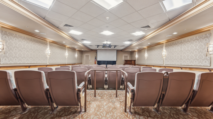 A welcoming community space, featuring comfortable seating and a bright atmosphere for gatherings.