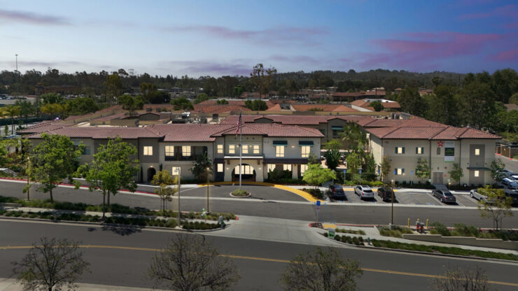 Ariel view of Cogir of Brea.