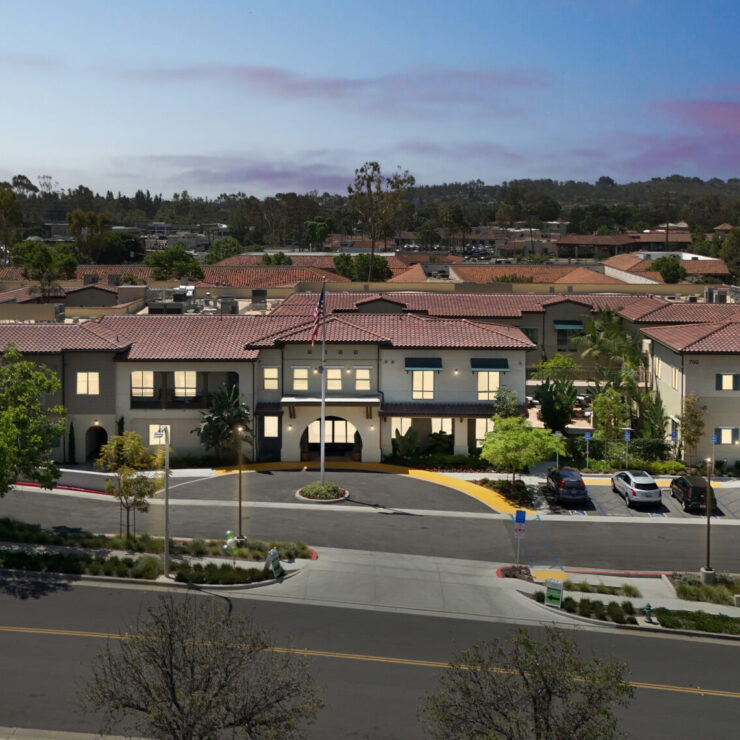 Ariel view of Cogir of Brea.