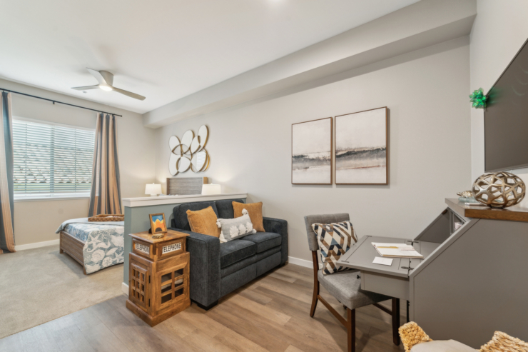 Living room.