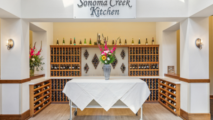Welcoming ambiance featuring a vibrant dining space, perfect for community gatherings and enjoyment.