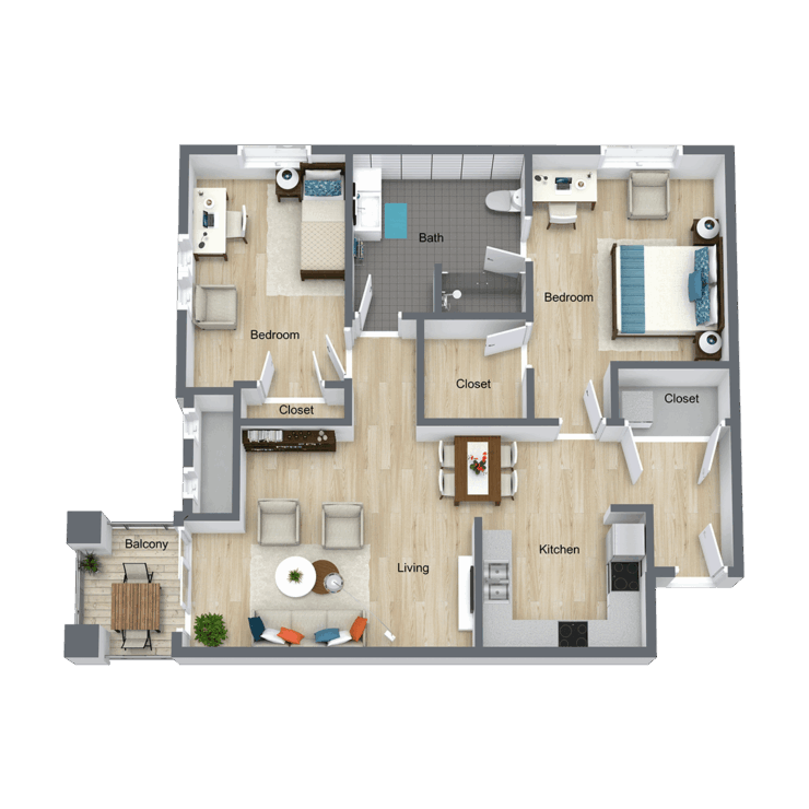 Bright, spacious layout designed for comfort and community, inviting residents to feel at home.