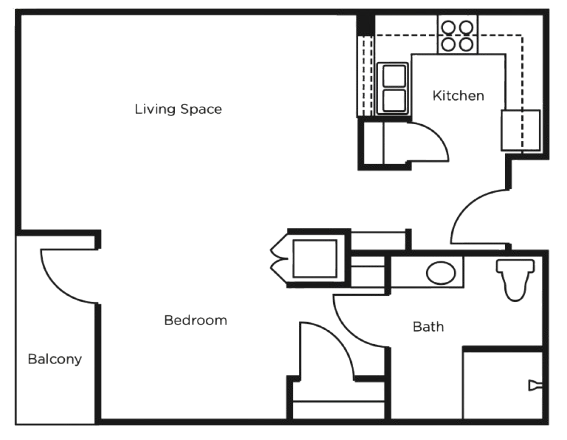 This inviting layout features a spacious, well-designed living area, perfect for relaxation and community engagement.