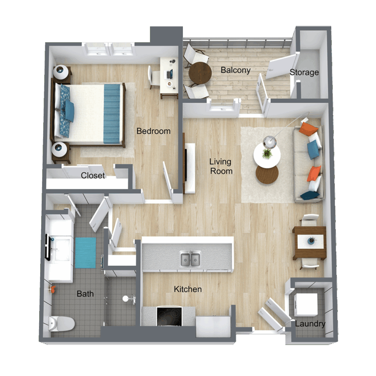 Spacious and inviting layout designed for community living, promoting comfort and connection.
