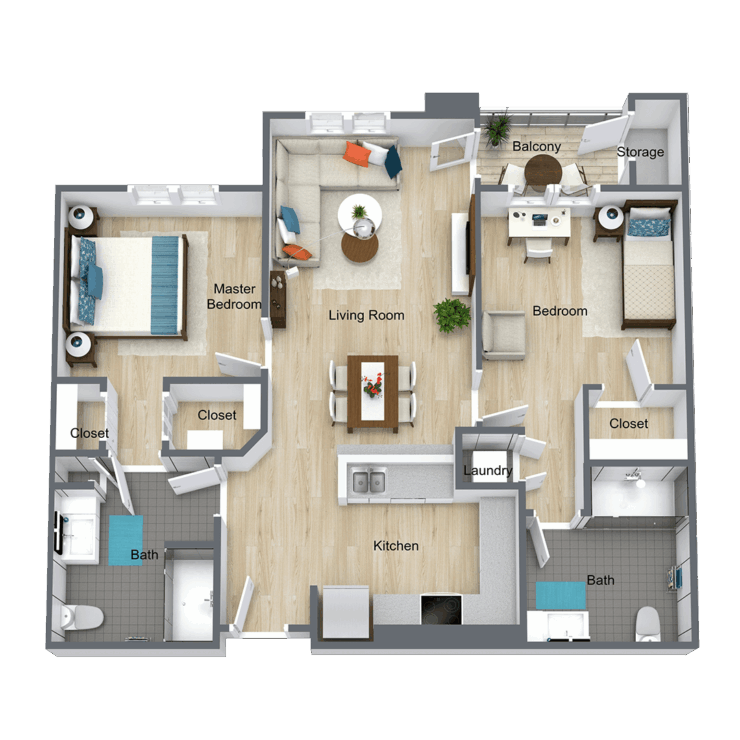 A welcoming floor plan designed for comfort and community, featuring spacious living areas and natural light.