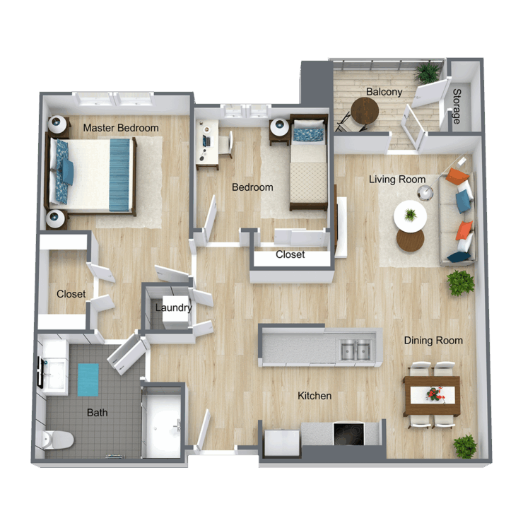 A welcoming floor plan showcasing spacious living areas, perfect for community engagement and comfort.